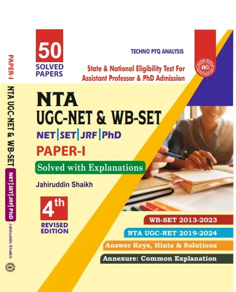 NTA UGC NET & WB-SET Paper 1 Guide – Complete Preparation by Techno World